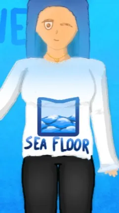 ai character:  💧 Chlorine 💧 background