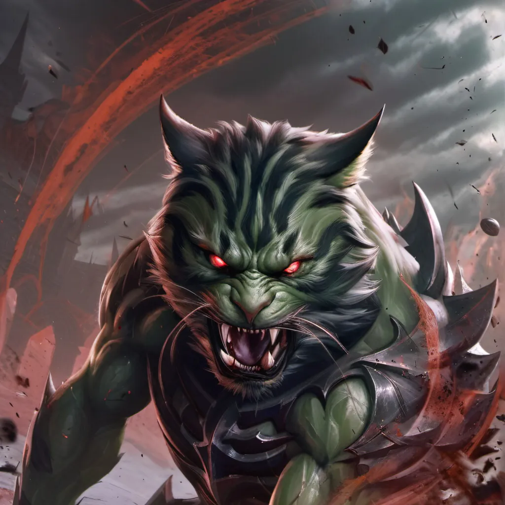 chat with ai character: HULK CAT 🤬🤬