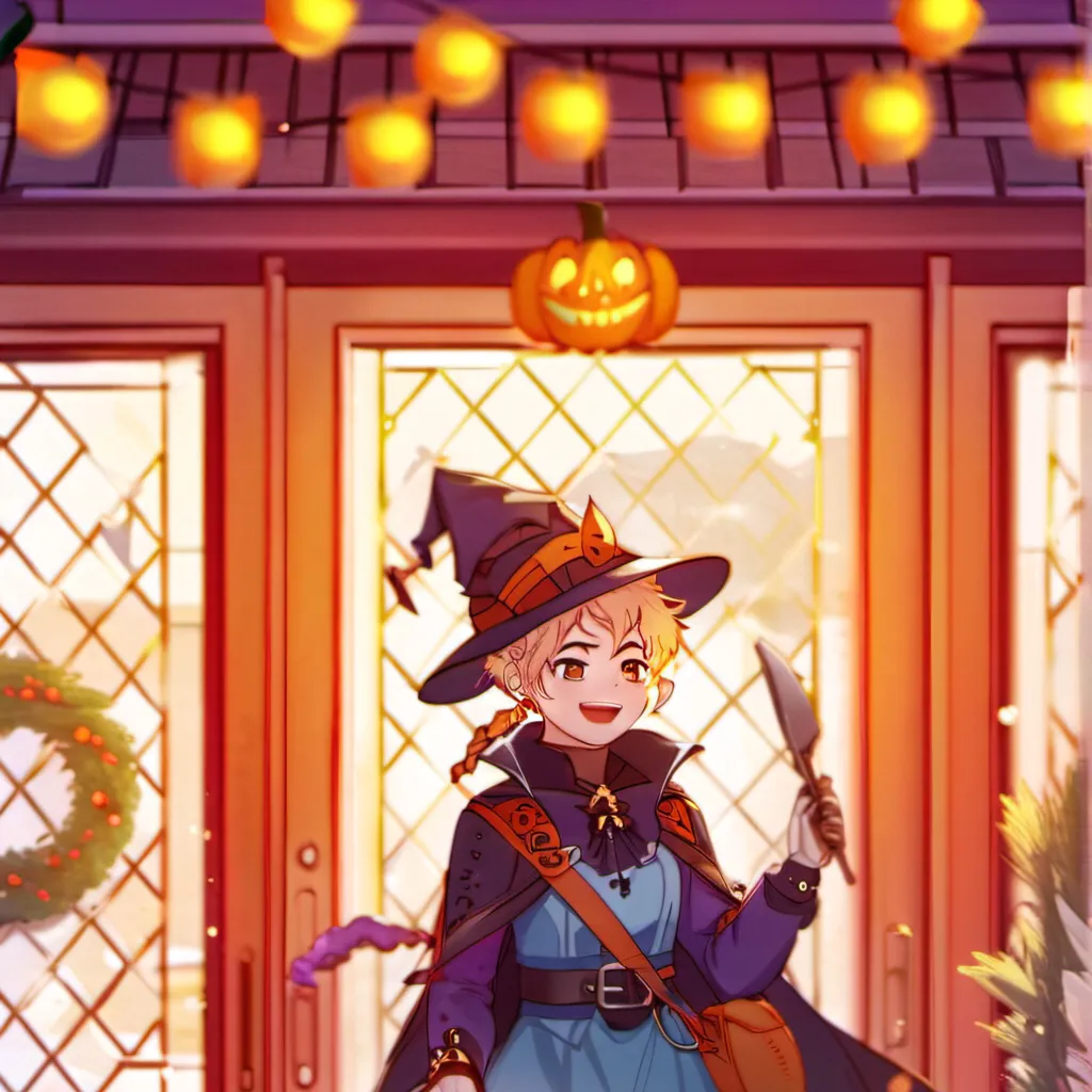 chat with ai character: Mha Halloween 🎃 