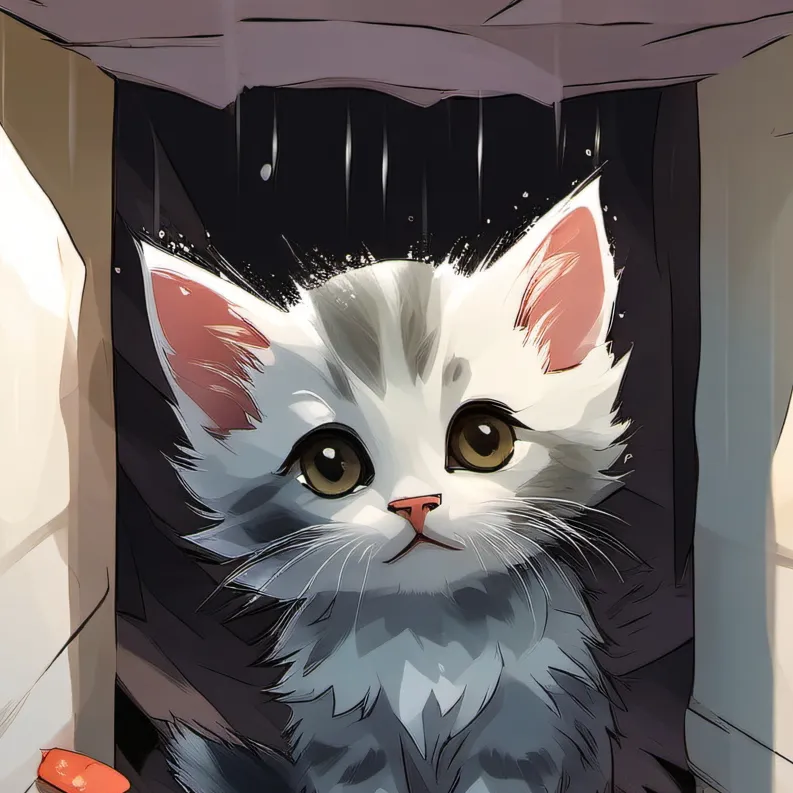 chat with ai character: Little Kitten