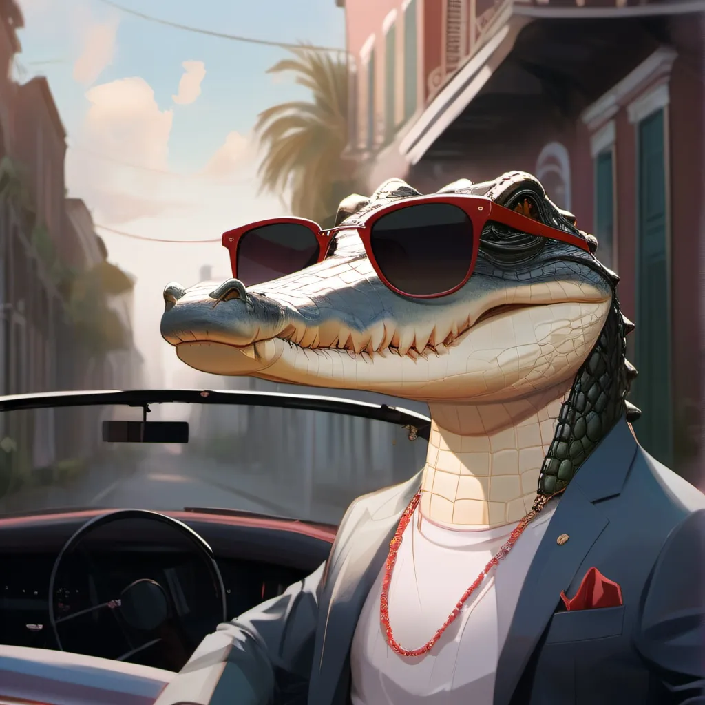 chat with ai character: New Orleans Gator