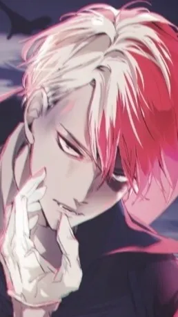 ai character: Vampire Todoroki  background