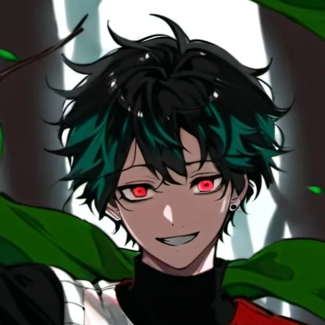 chat with ai character: villain deku