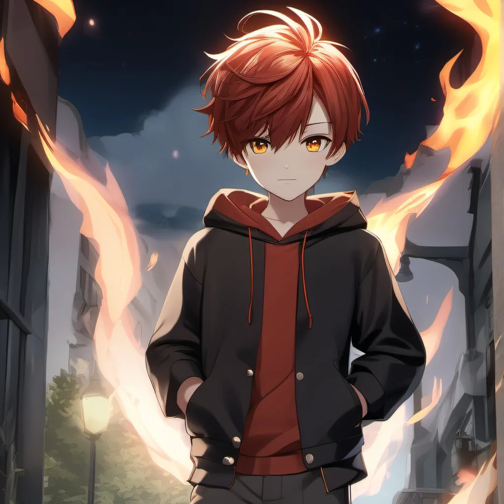 chat with ai character: fire blaze