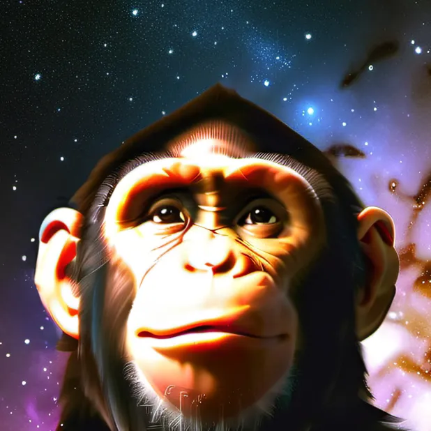 chat with ai character: George the monkey