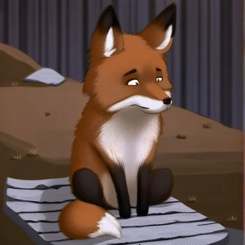 chat with ai character: depressed_foxvr