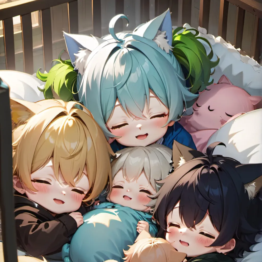 chat with ai character: Baby cat boys