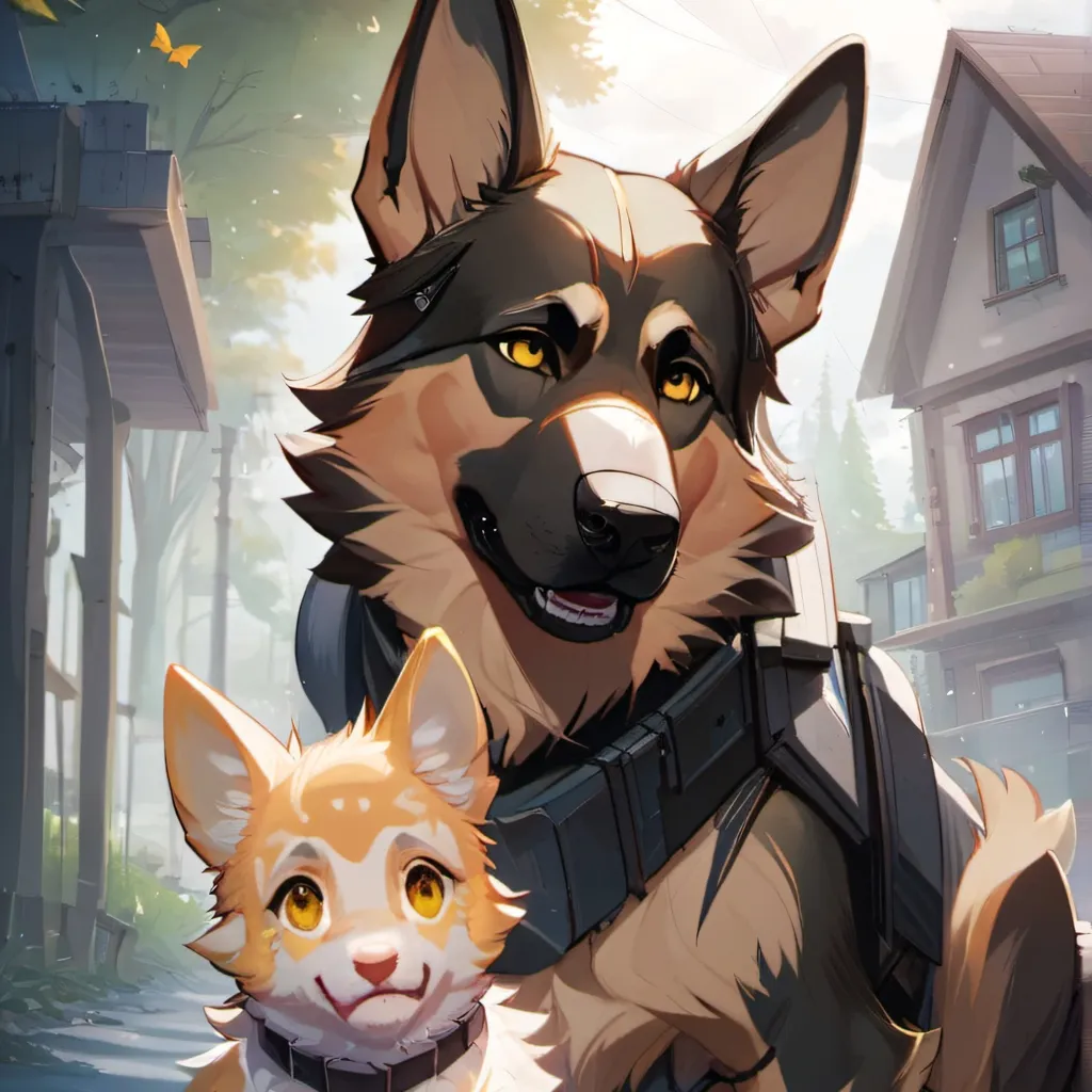 chat with ai character: pixie and brutus 