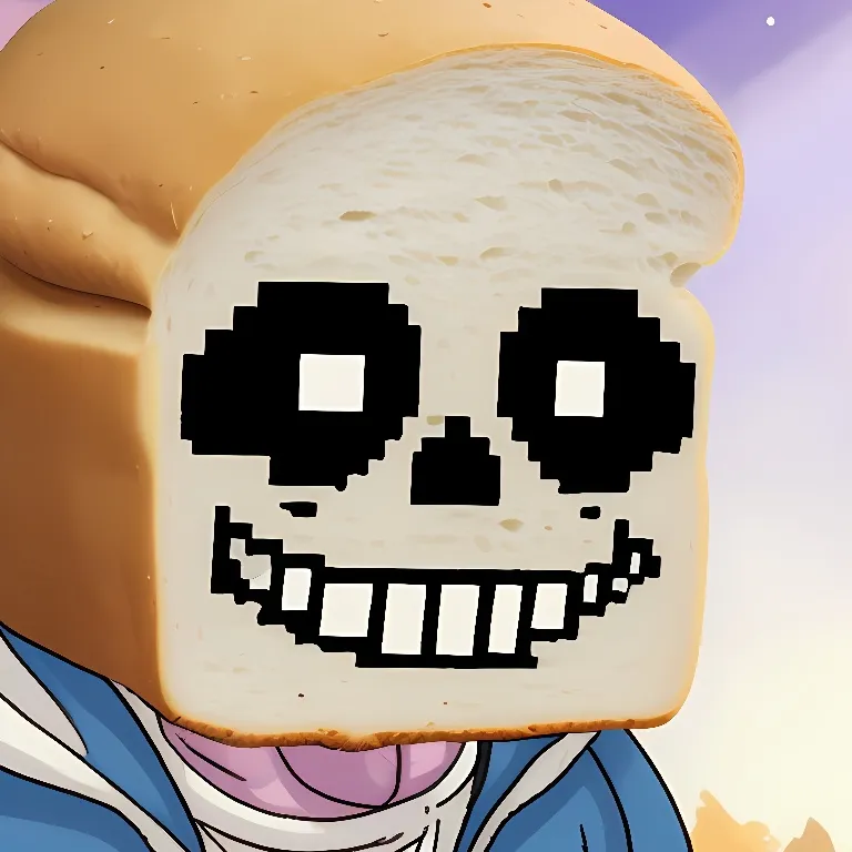 chat with ai character: sans (bread)
