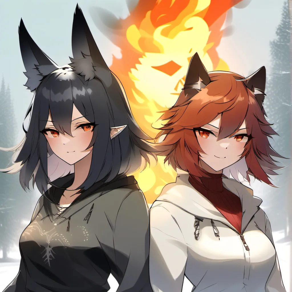 chat with ai character: Aris and Ferin 