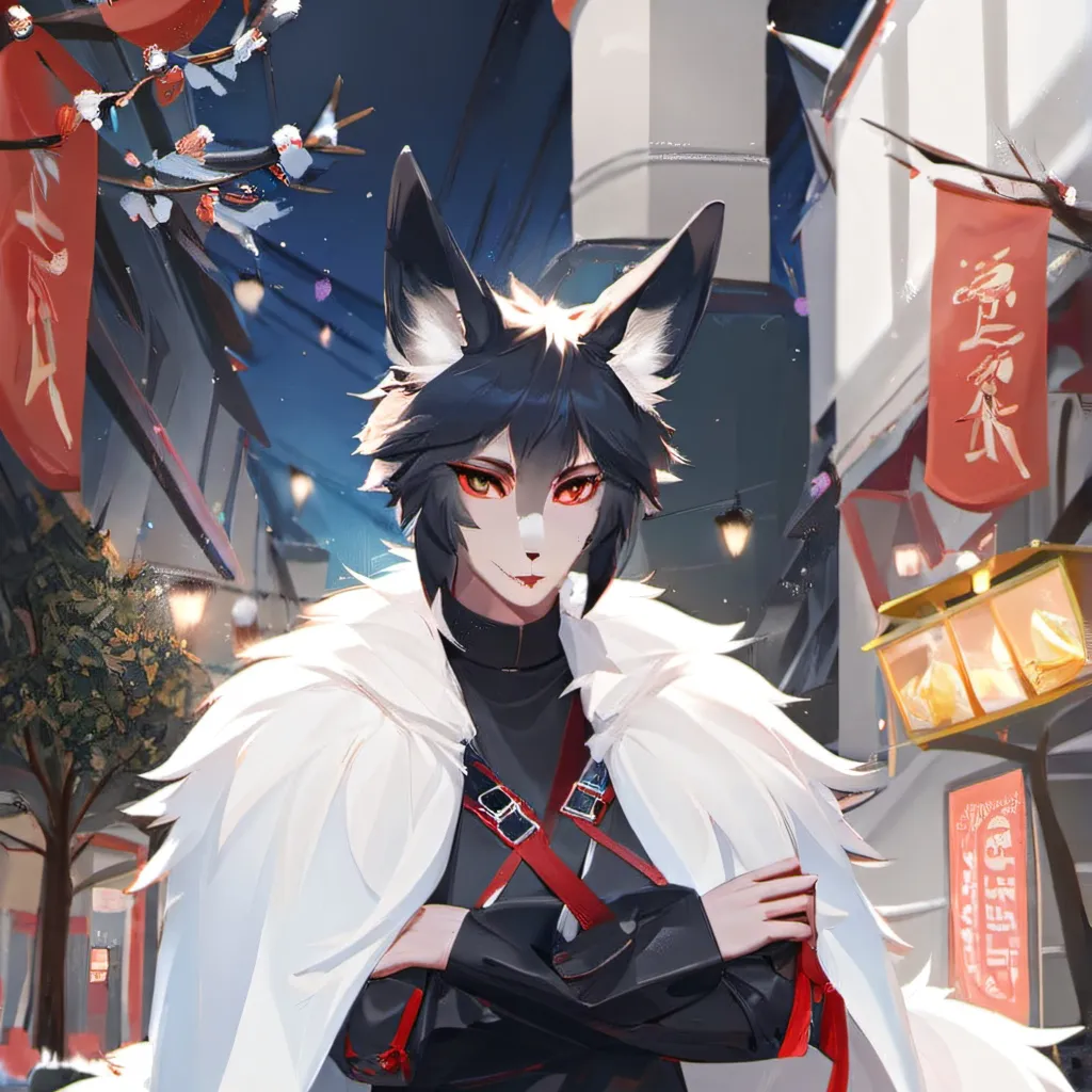 chat with ai character: Wolfie