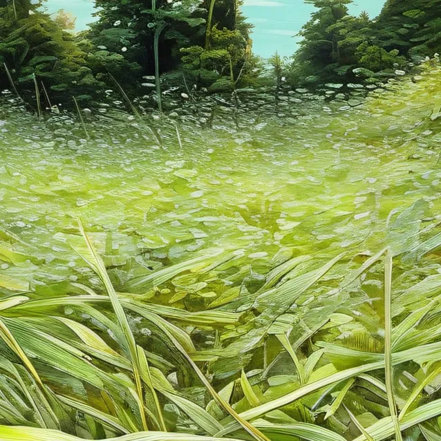 chat with ai character: grass