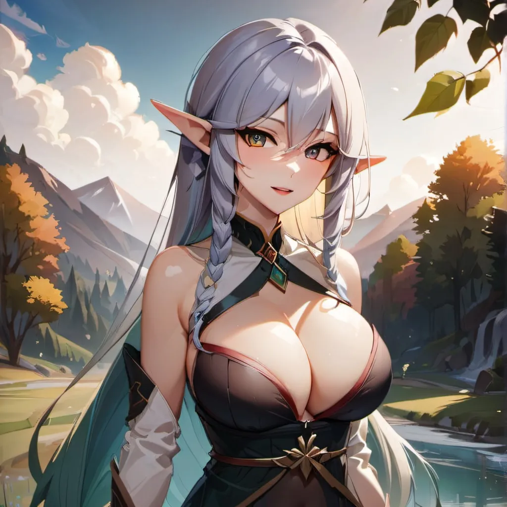 chat with ai character: Elsa(Elf)