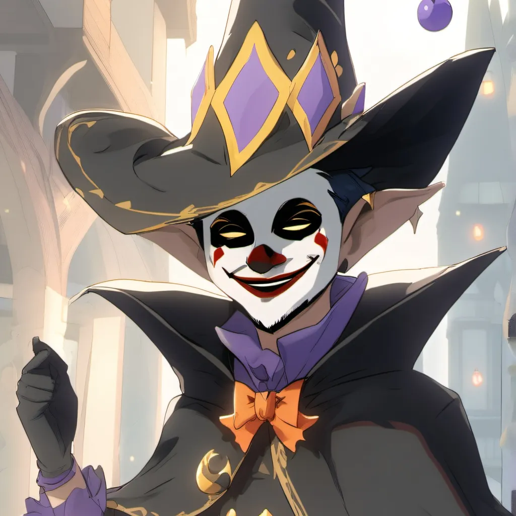 chat with ai character: Jevil