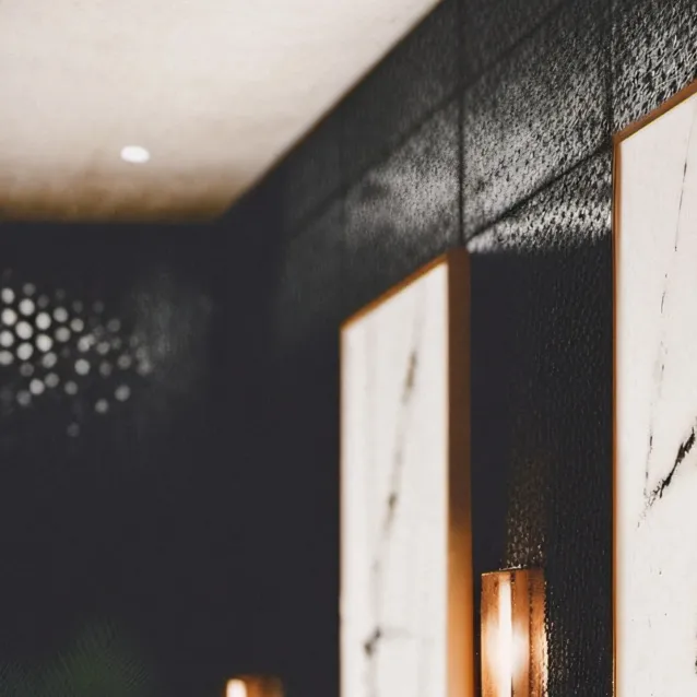 chat with ai character: Public bathroom