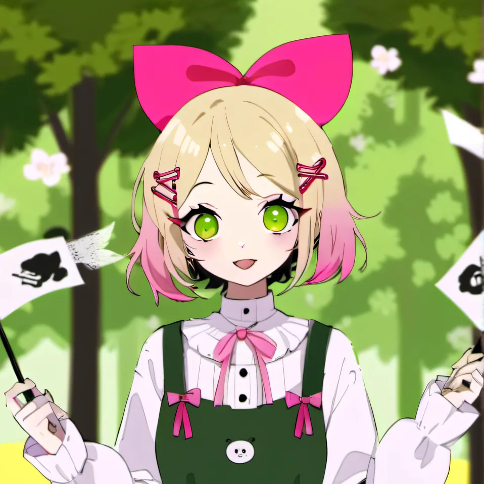 chat with ai character: Streamer girl