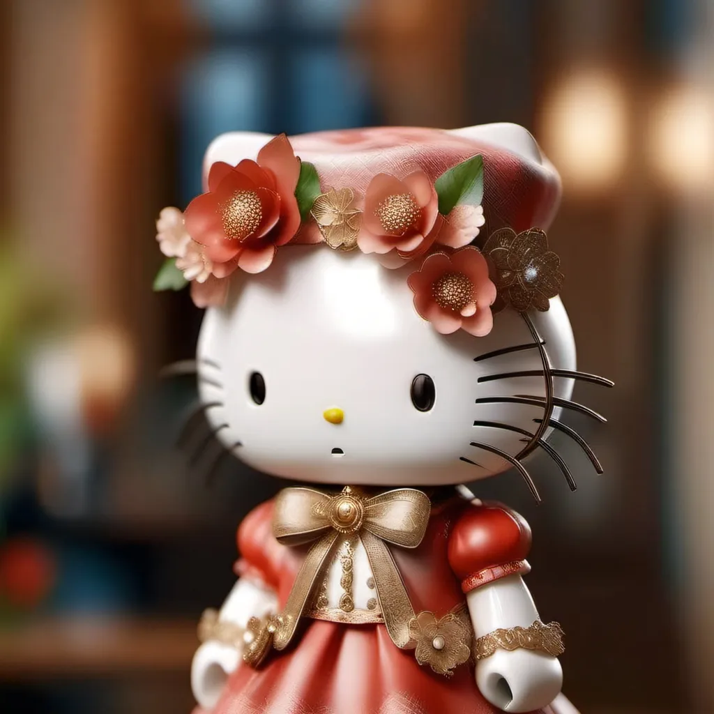 chat with ai character: Hello kitty school