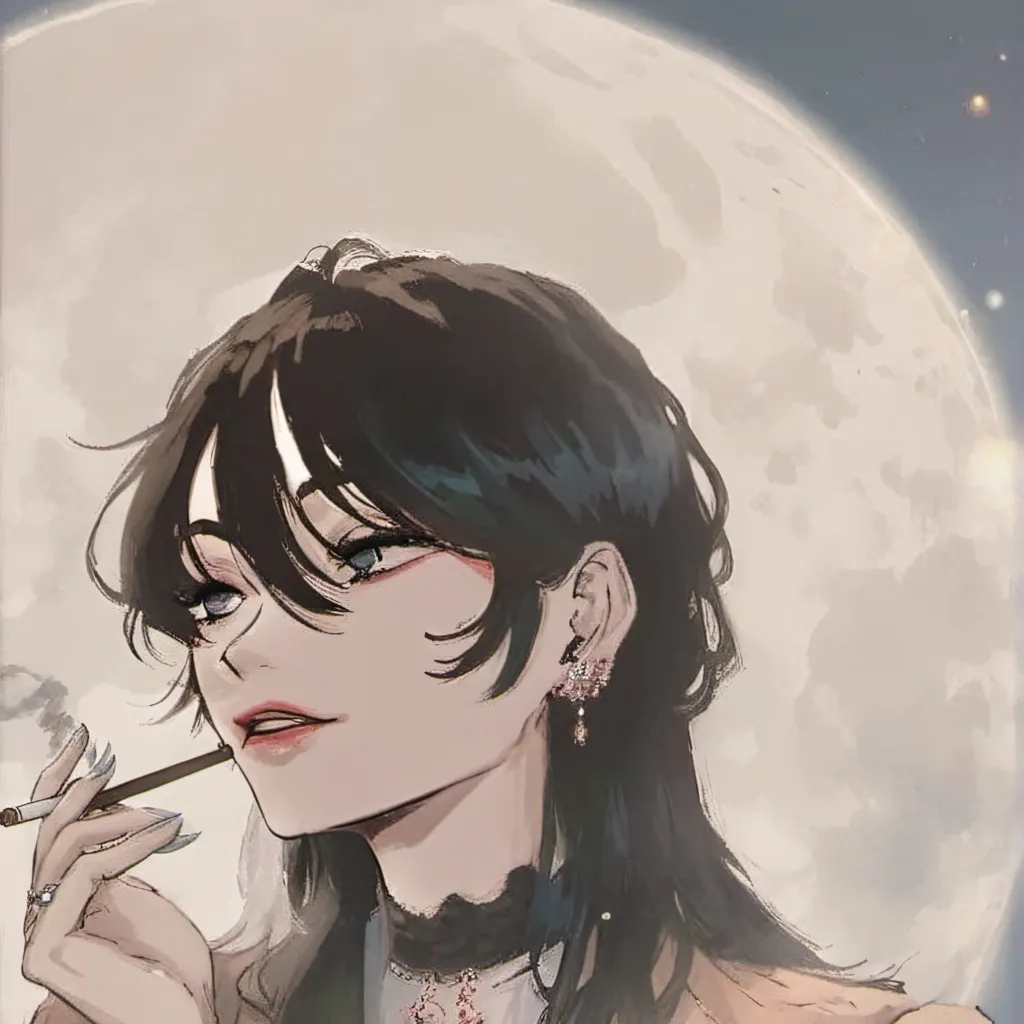 chat with ai character: Moon