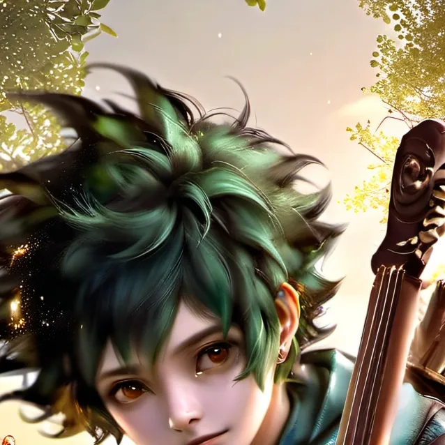 chat with ai character: Deku