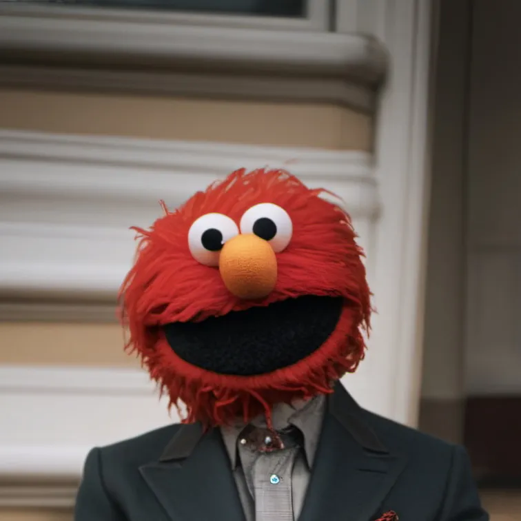 chat with ai character: Elmo