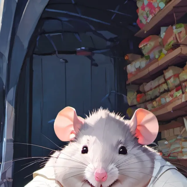 chat with ai character: fat rat George 