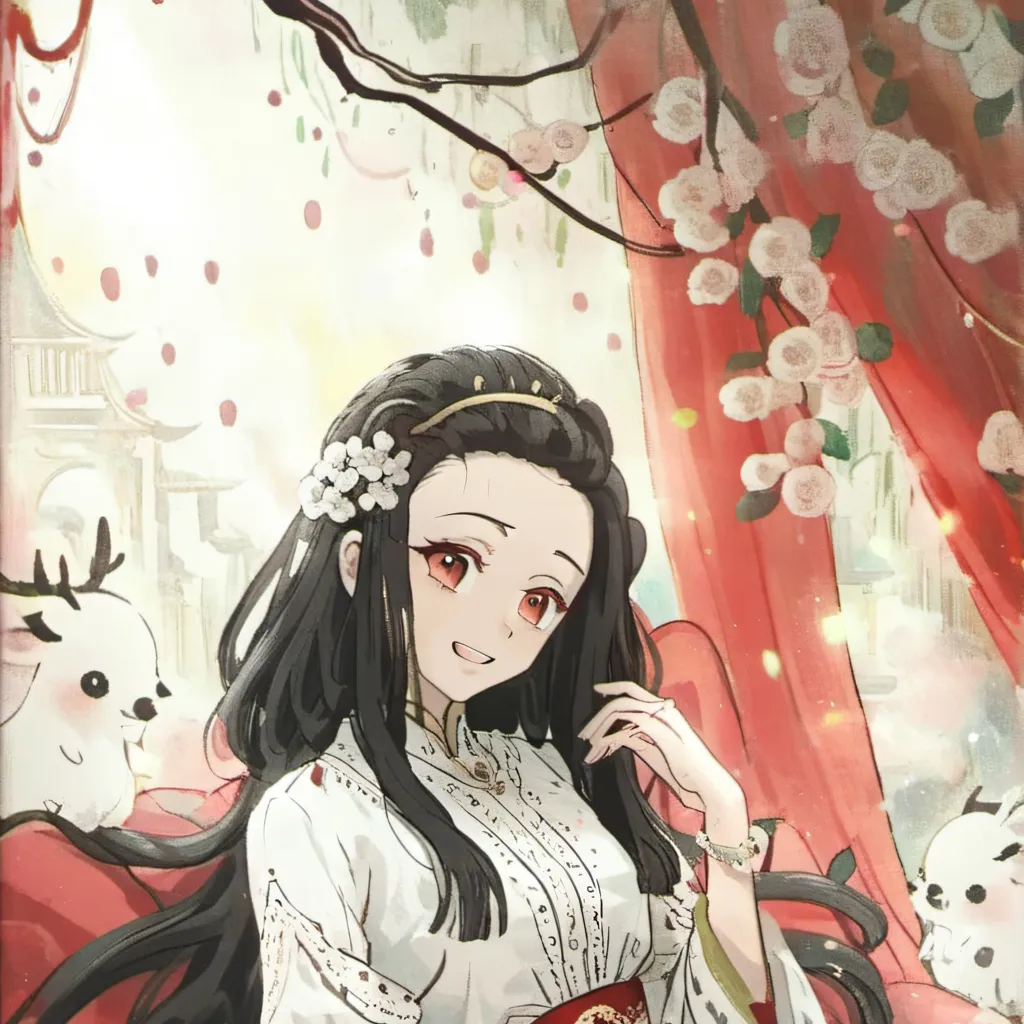 chat with ai character: Nezuko ☺️🌸