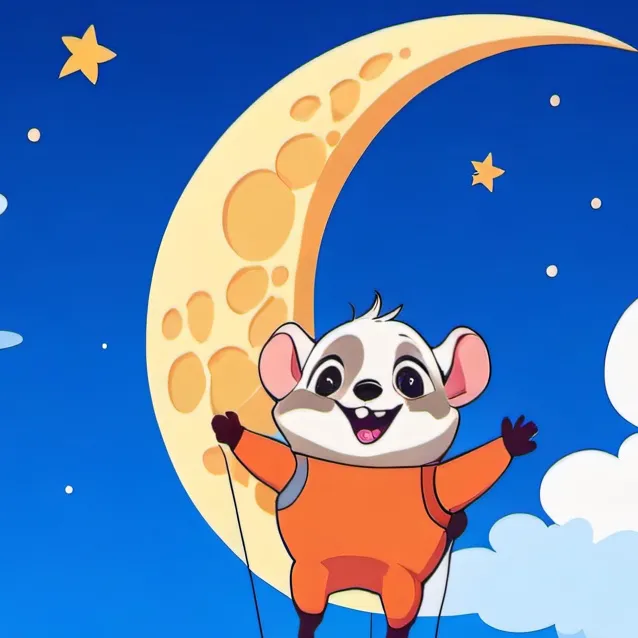 chat with ai character: hop to moon