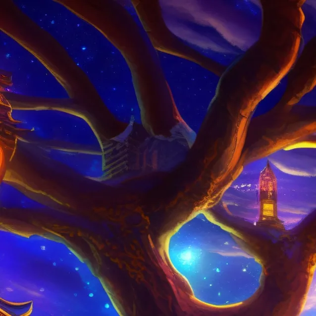 chat with ai character: tree