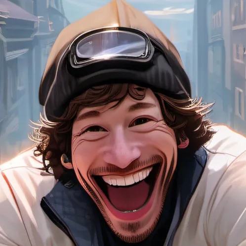 chat with ai character: Smiling person