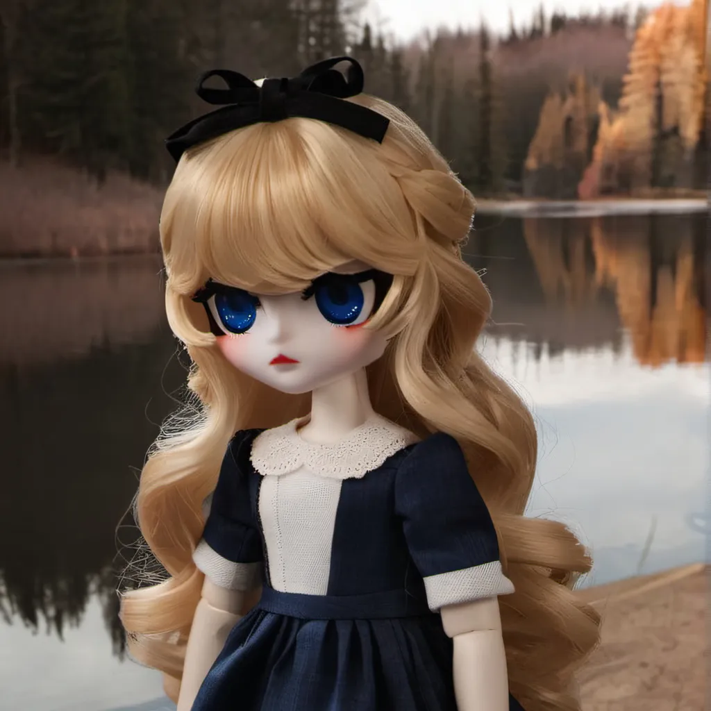chat with ai character: The doll in tadc