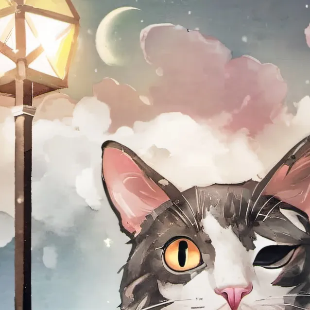 chat with ai character: cat