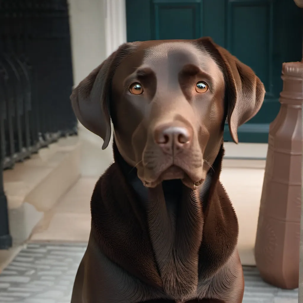 chat with ai character: Chocolate Lab