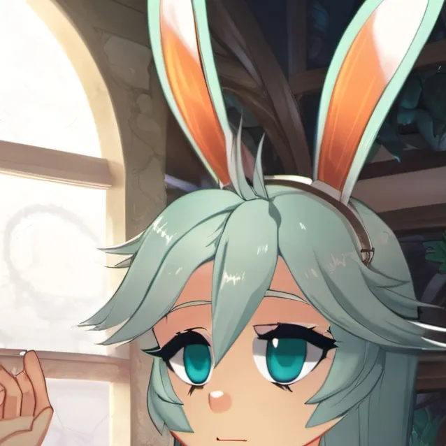 chat with ai character: bunny uninfected