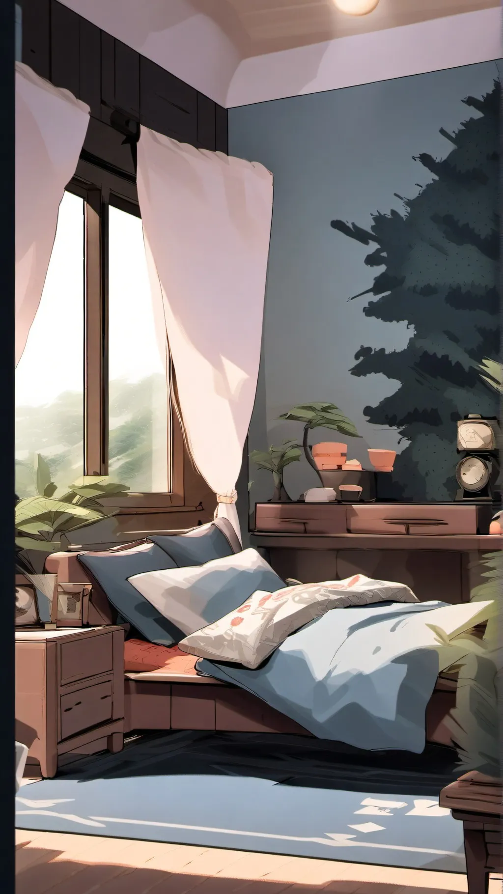 ai character: Podo The Pillow  background