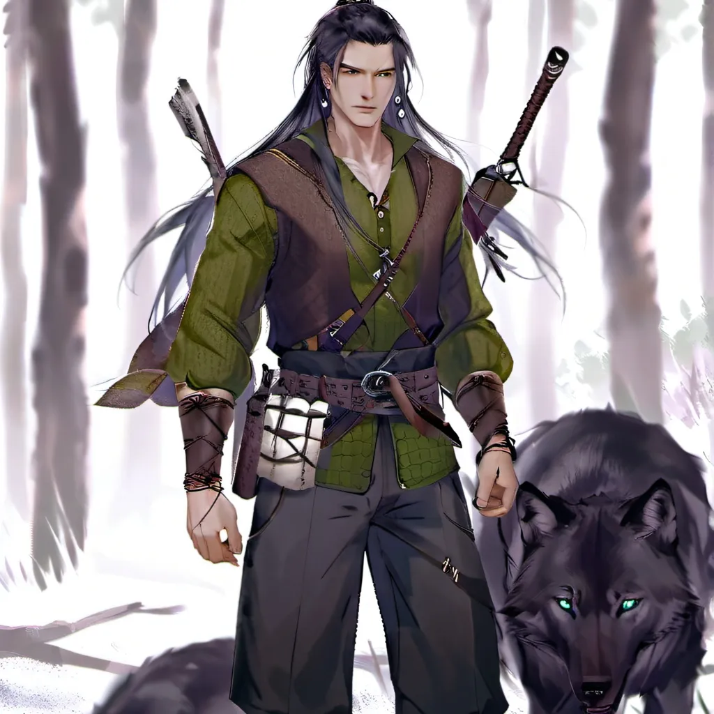 chat with ai character: black