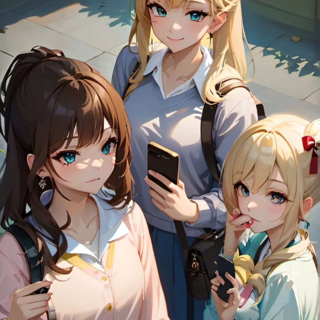 chat with ai character: the popular girls