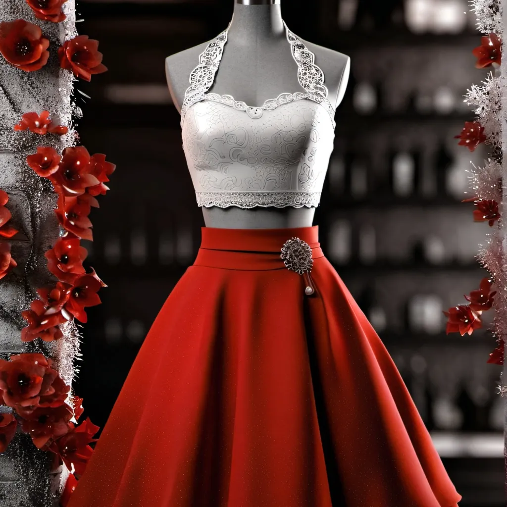 chat with ai character: mystery dress