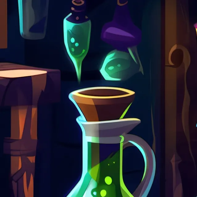 chat with ai character: potions