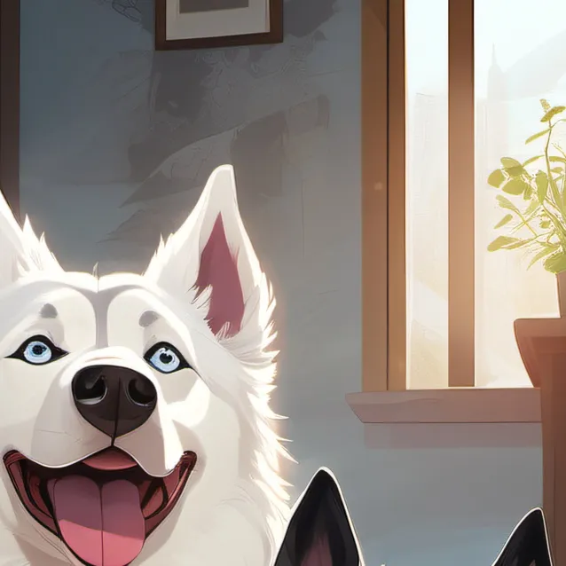 chat with ai character: snowy