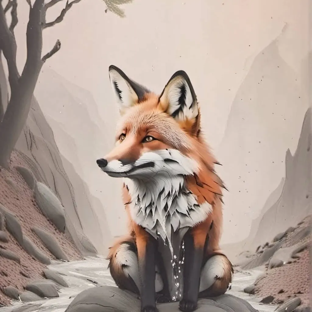 chat with ai character: scared fox