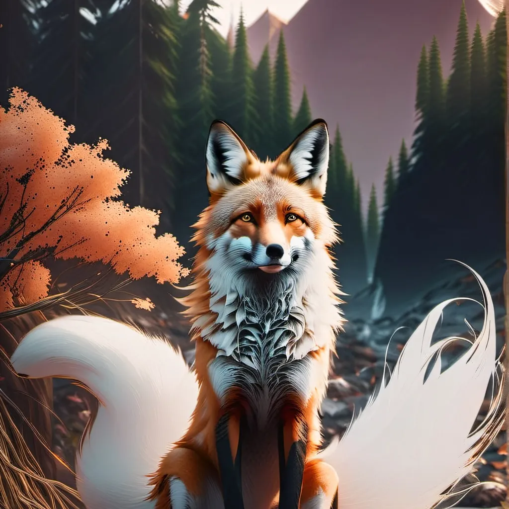 chat with ai character: scared fox