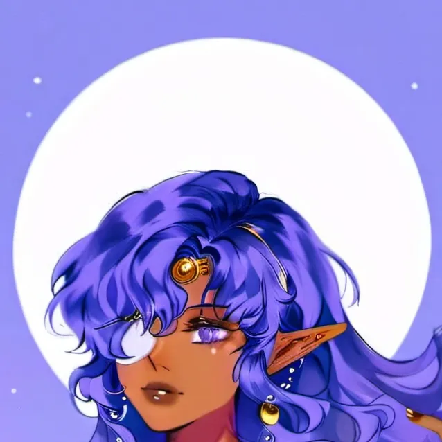 chat with ai character: moon (my oc) 