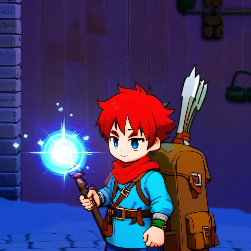 chat with ai character: FlashFire(DQB2 AU)