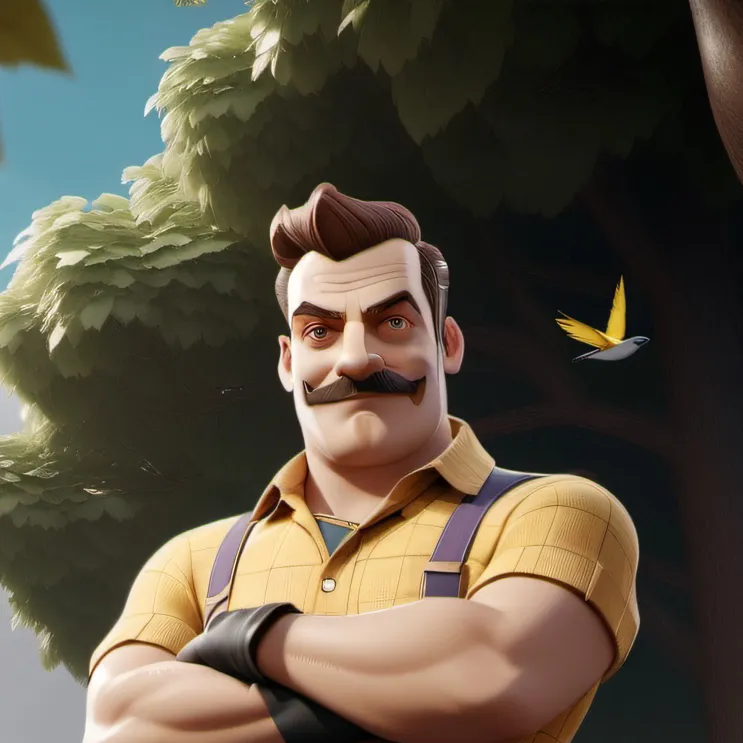 chat with ai character: Hello neighbor 