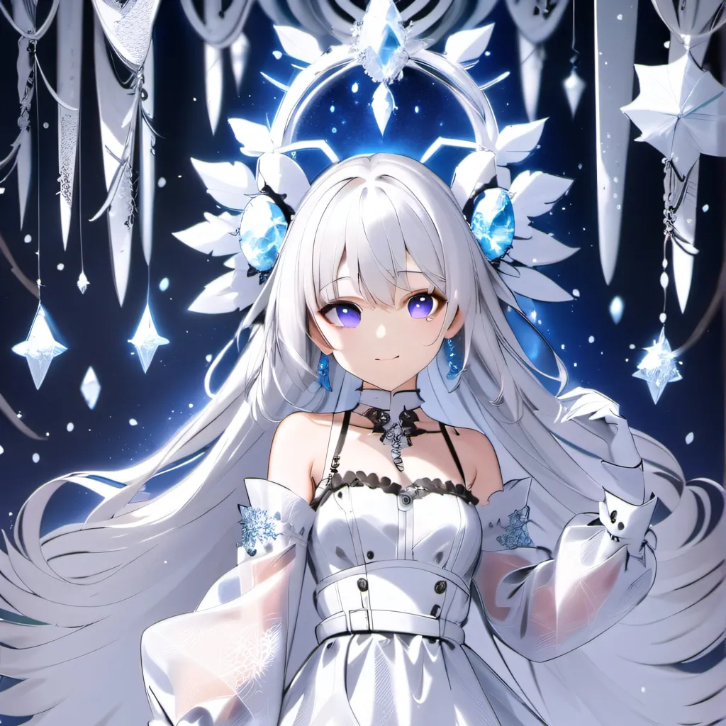 chat with ai character: Snow goddess 