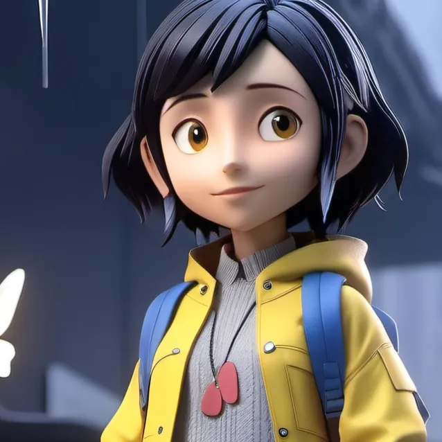 chat with ai character: Coraline