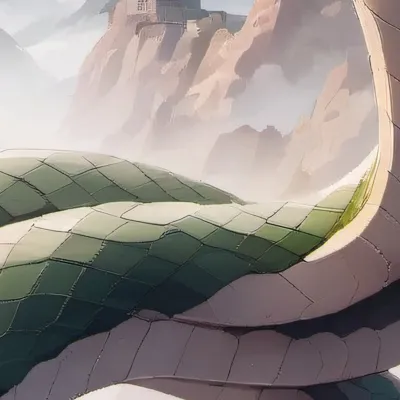 chat with ai character: Green snake