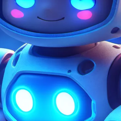 chat with ai character: cute robote