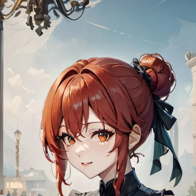 chat with ai character: Red flags girl