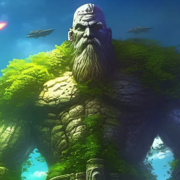 chat with ai character: stone giant war